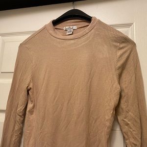 tan half turtleneck